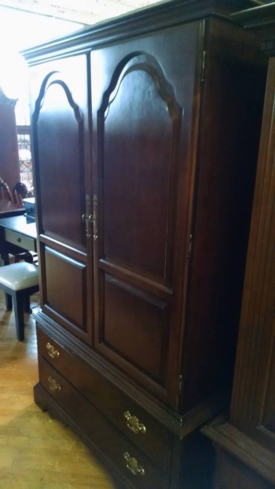 Bernhardt Cherry Linen Cabinet