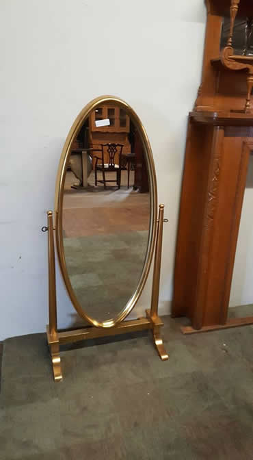 Gold Dressing Mirror